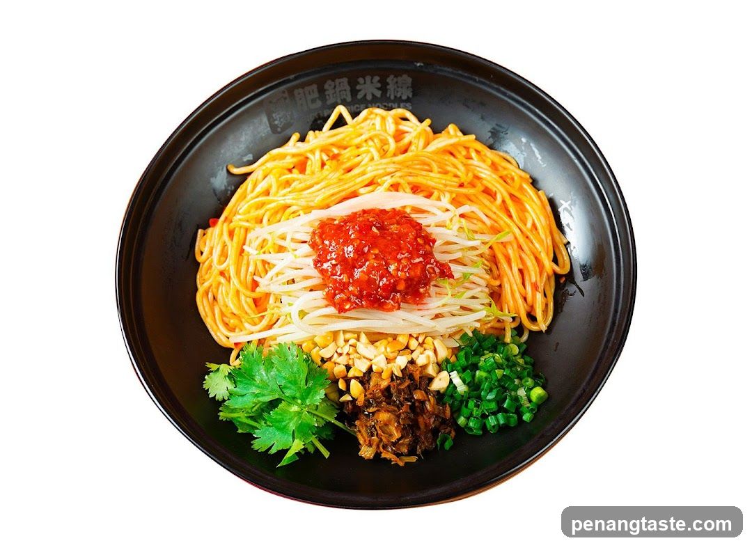 Rice Noodles Dish