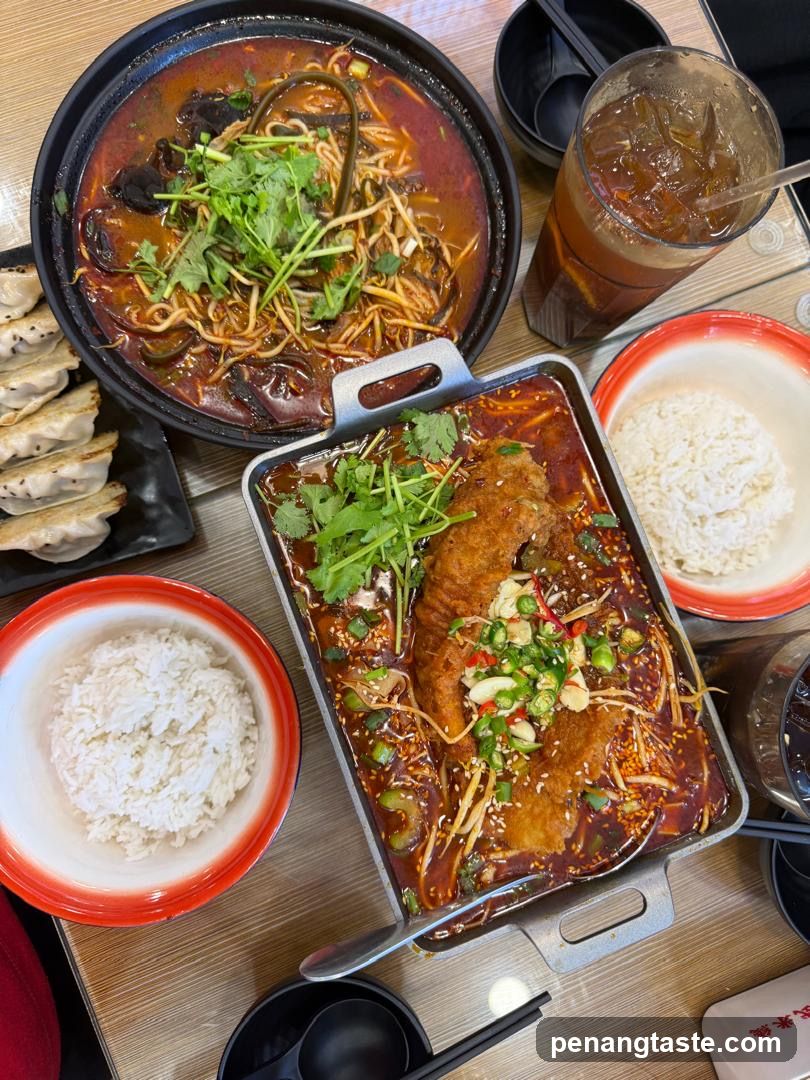 Dining Table with Chinese Cuisine
