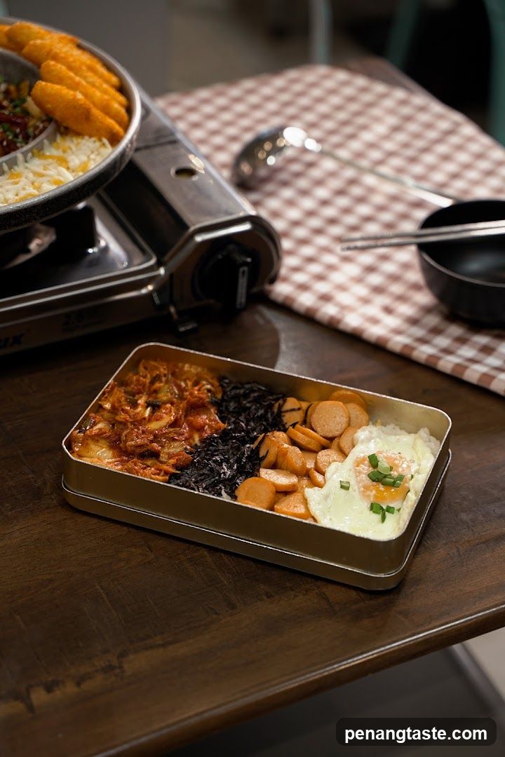 Food Presentation on Table