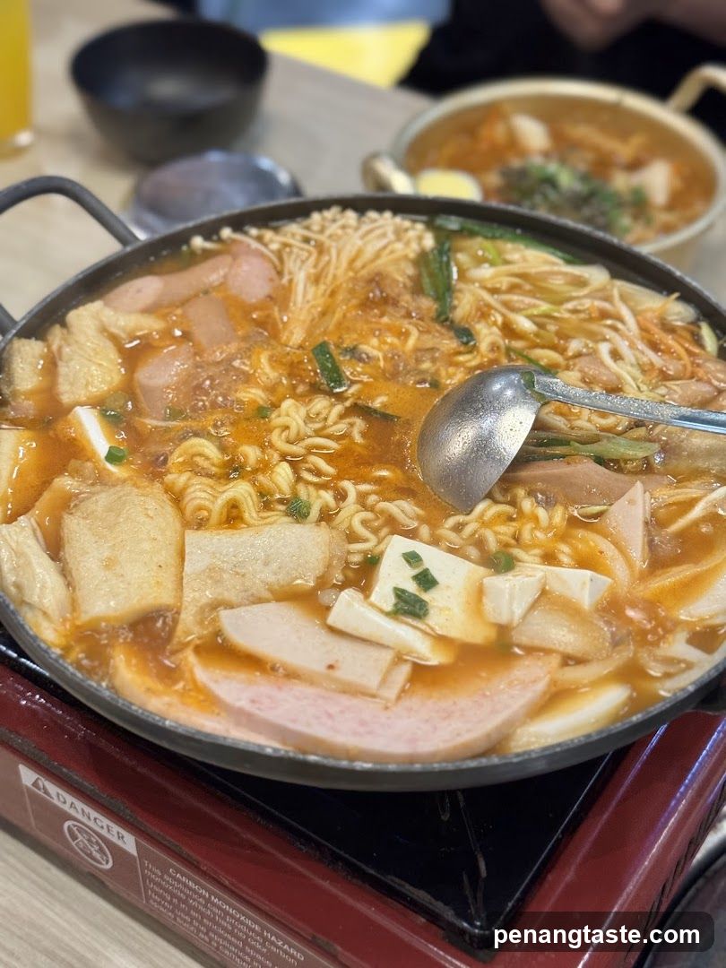 Hot Pot Noodle Dish