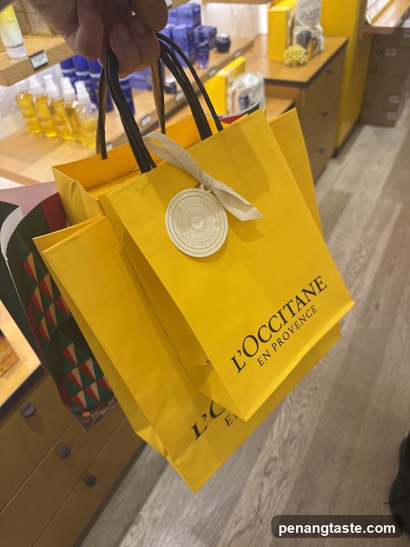 L'Occitane Shopping Bag