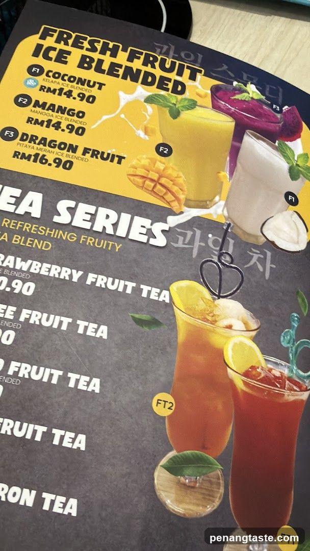 Fresh Fruit Ice Blended and Tea Series