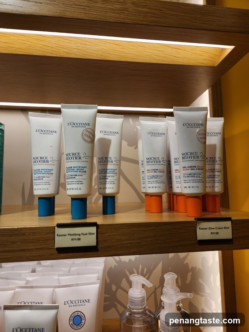 L'Occitane Product Display