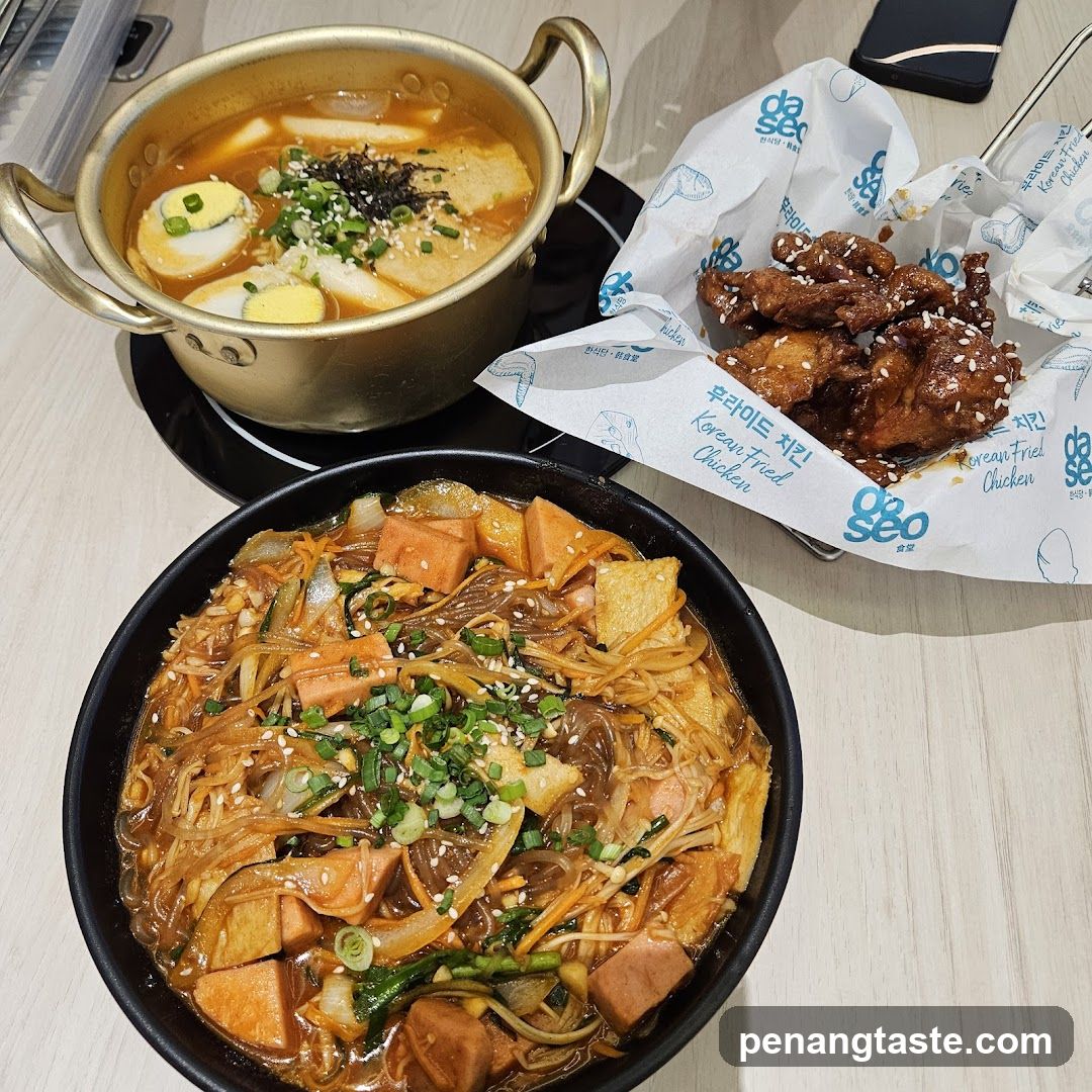 Korean Food Items on Table