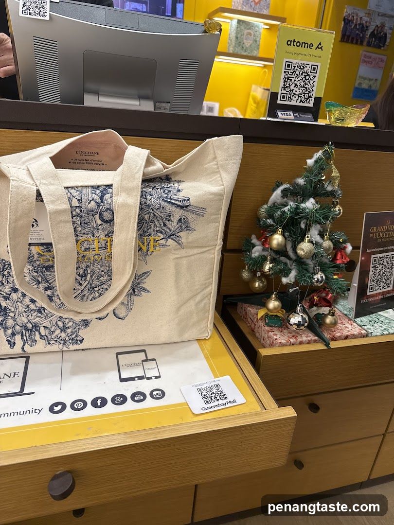 L'Occitane Store Counter Area
