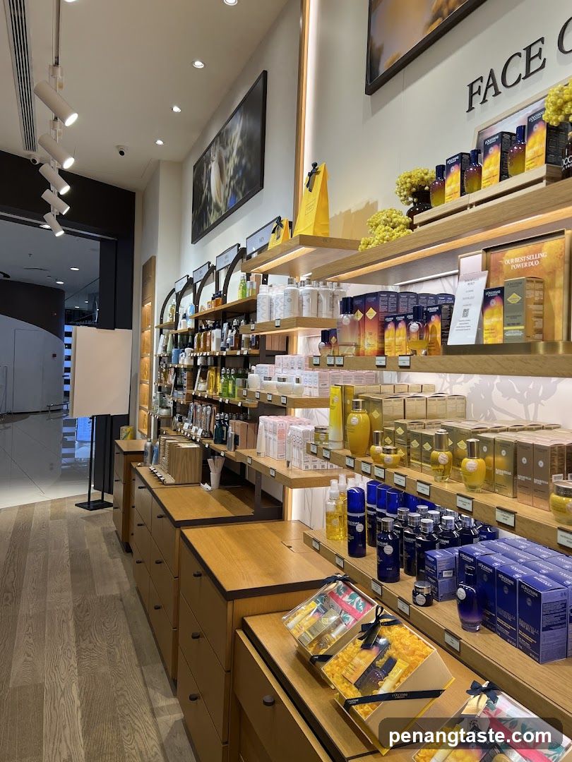 Interior of a retail store