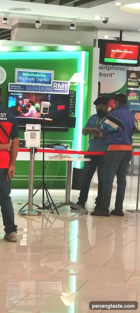 Store Interior with Promotional Displays