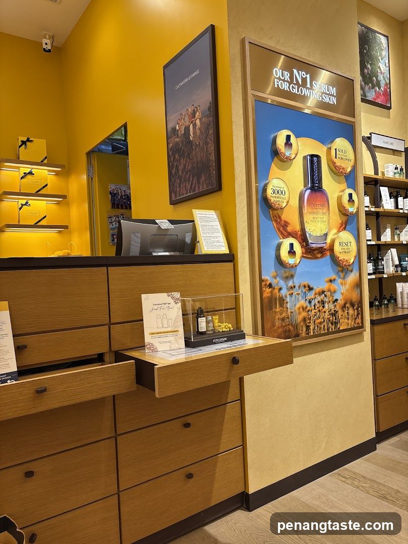 L'Occitane Store Interior