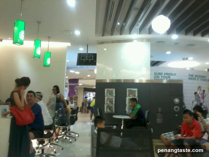 Interior of a commercial space