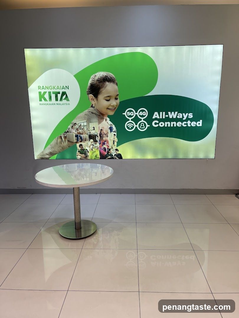 Promotional Display in Interior Space