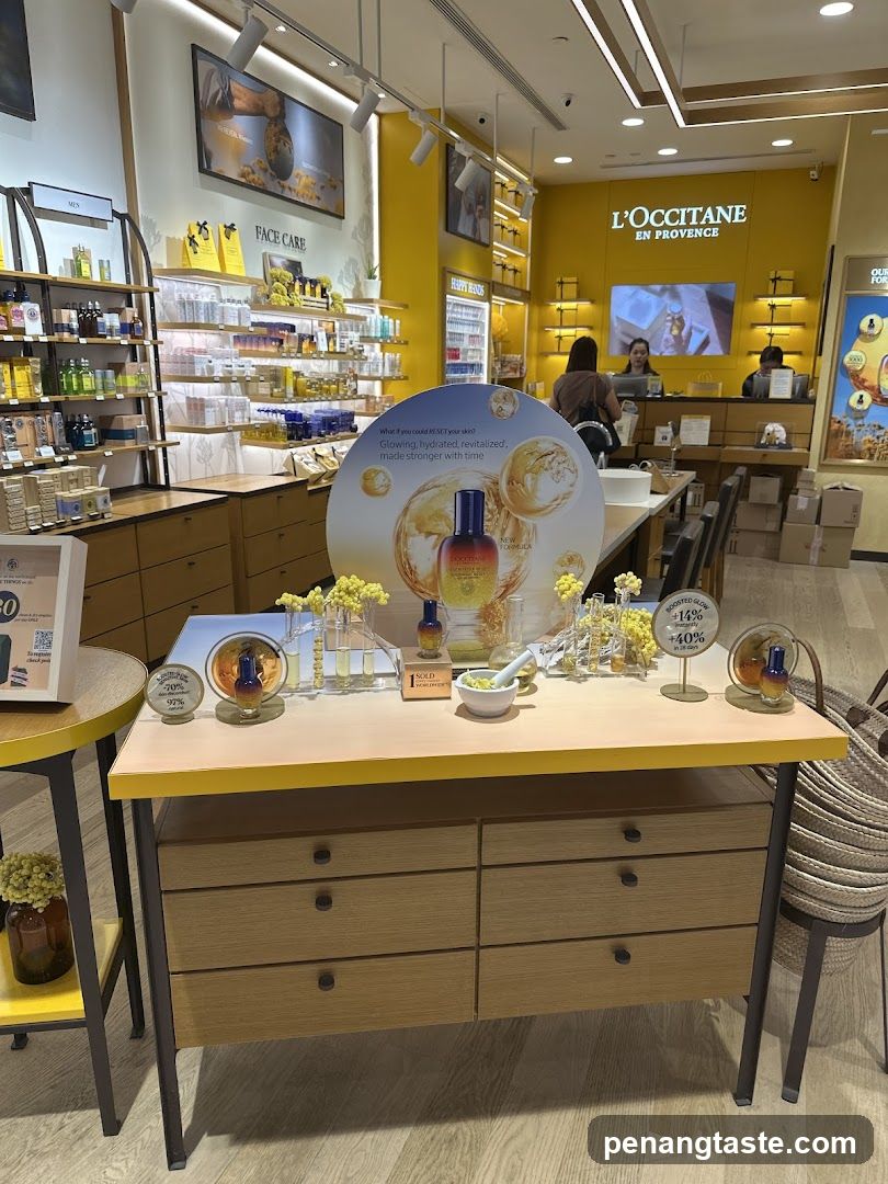 L'Occitane en Provence Store Interior