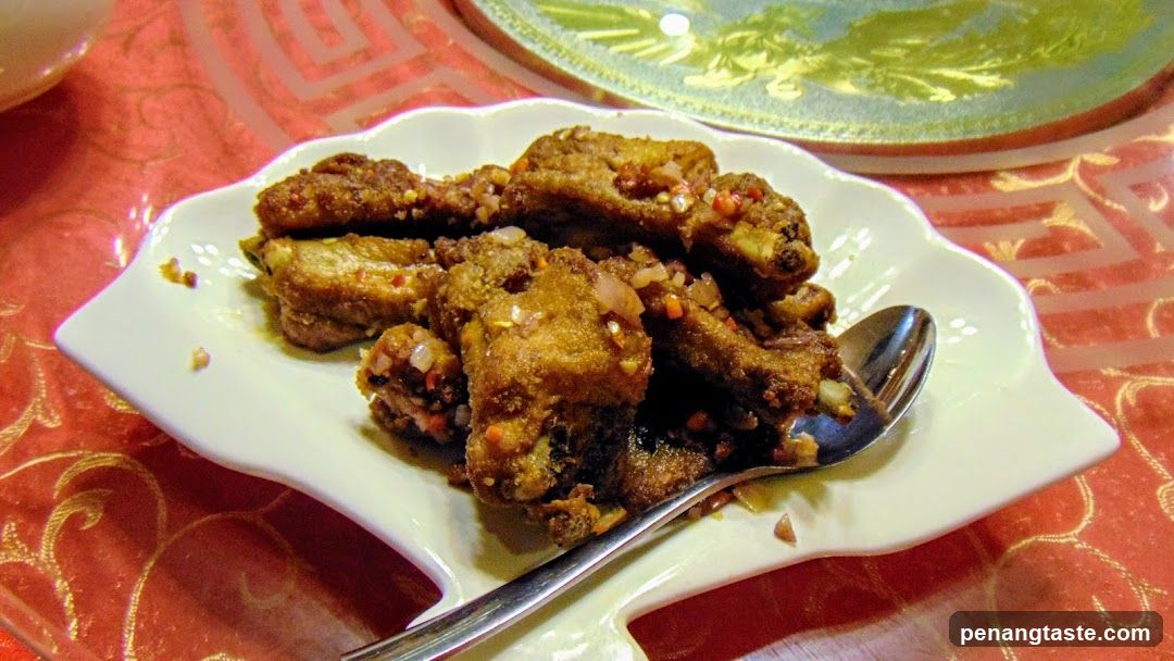 Dish of Fried Ribs