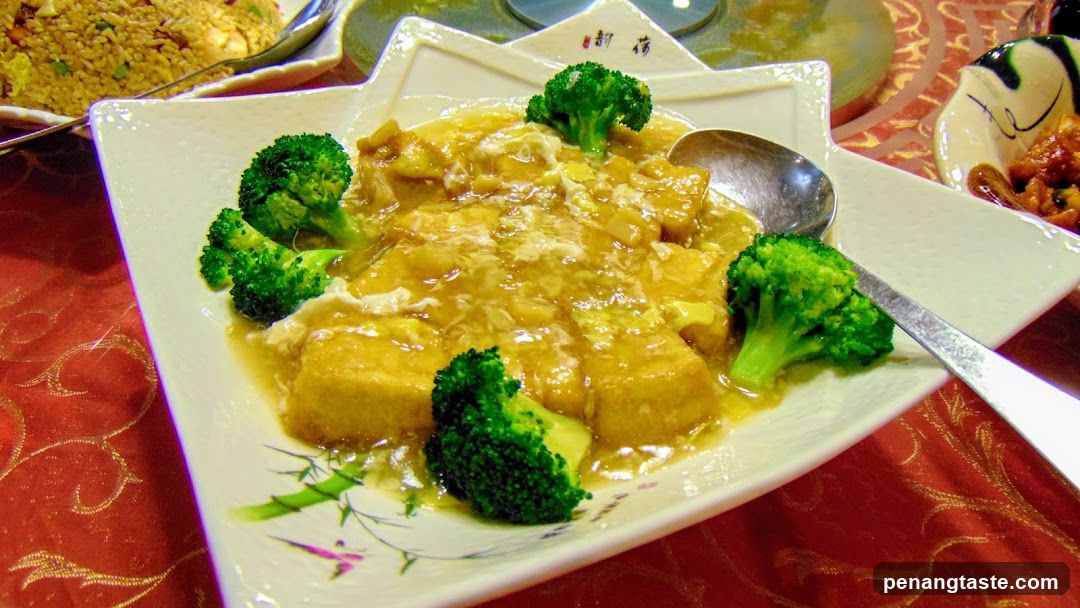 Dining Table with Chinese Cuisine