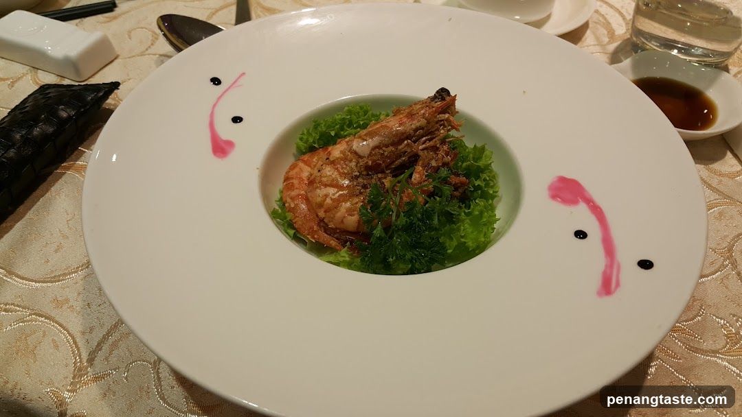 Dinner Plate with Shrimp