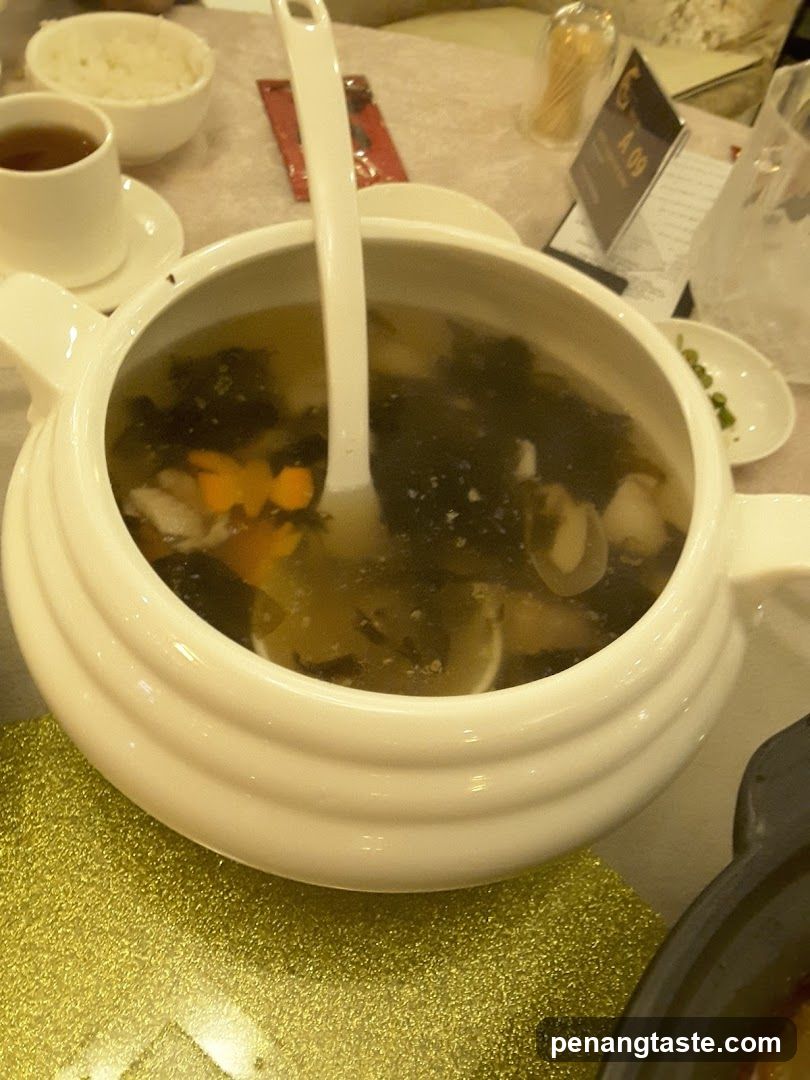 Table Setting with Soup