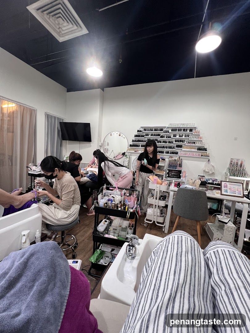 Nail Salon Interior