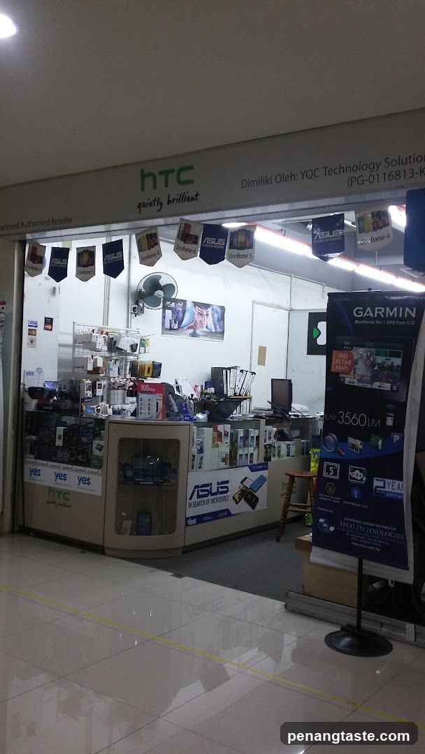 Storefront with Electronics Displays