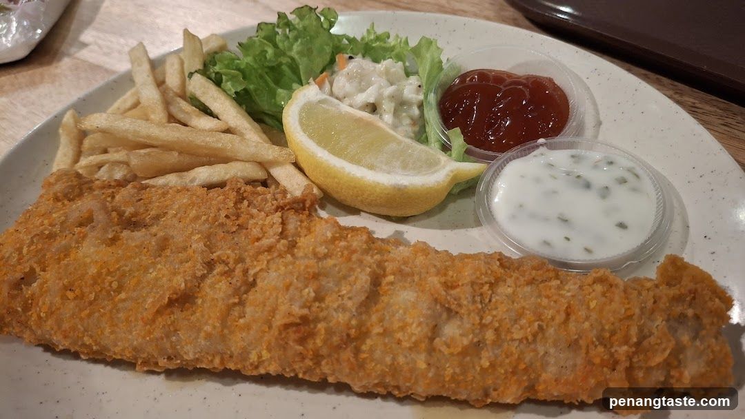 Fish and Chips Plate