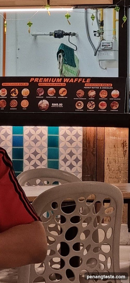 Premium Waffle Menu