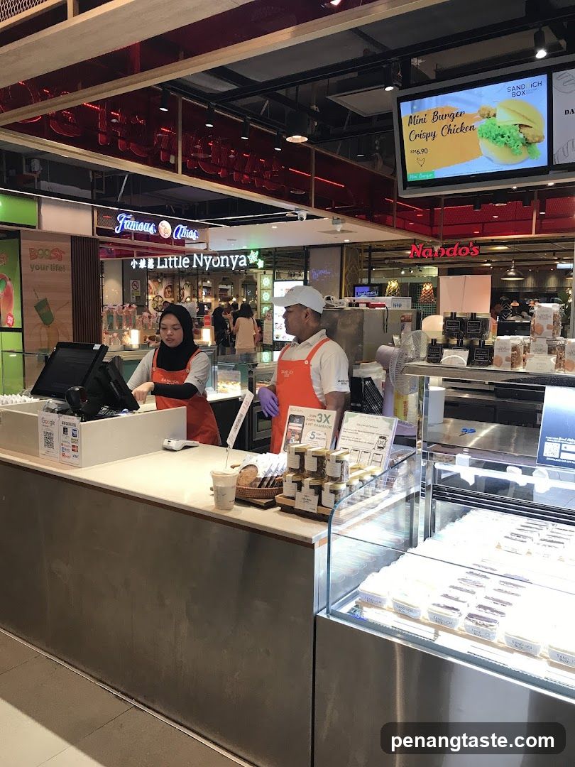 Food court interior