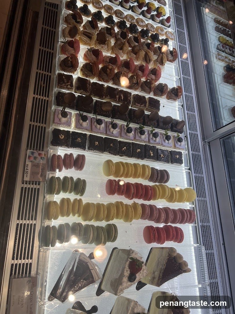 Display Case of Pastries