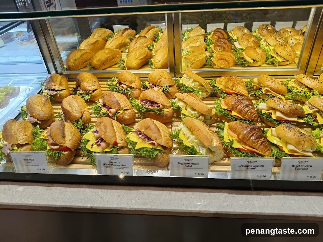 Sandwich Display Case