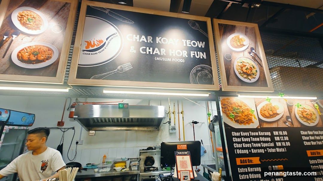 Char Koay Teow & Char Hor Fun Food Stall Interior