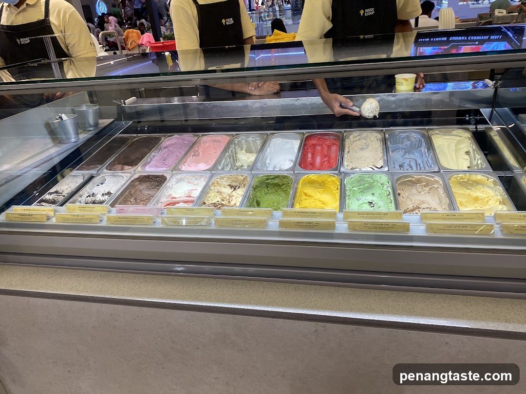 Ice Cream Display Counter