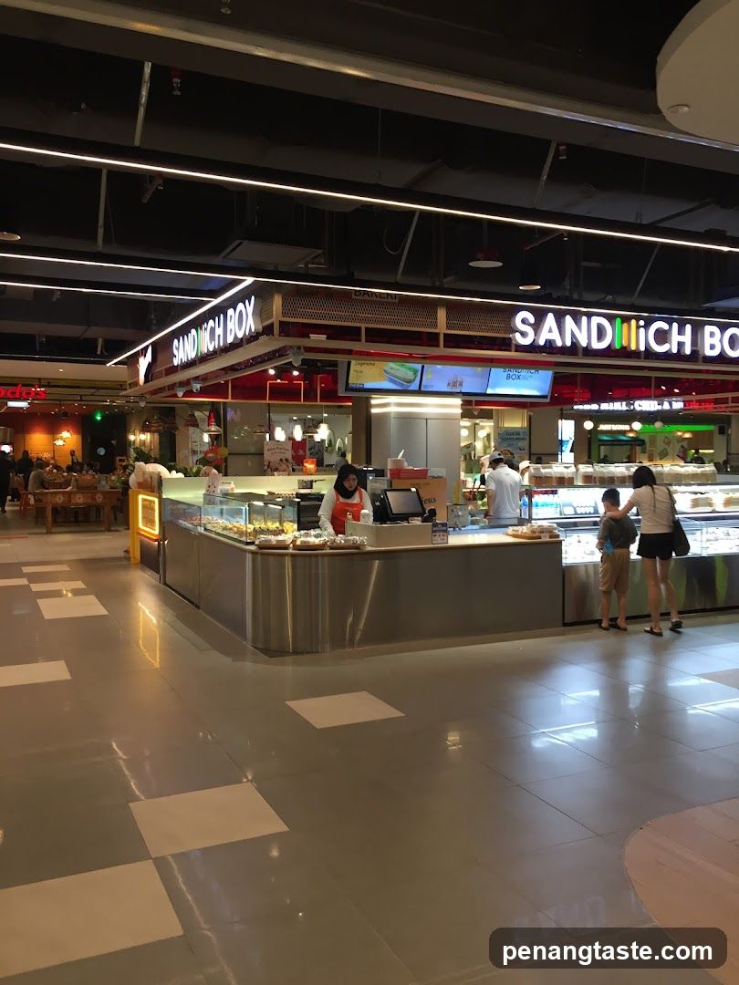 Sandwich Box Food Stall Interior
