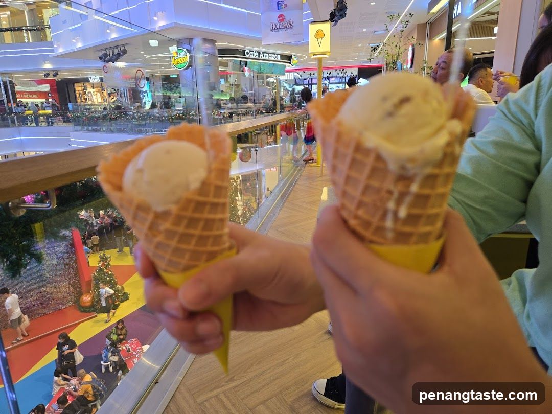 Ice Cream in Mall