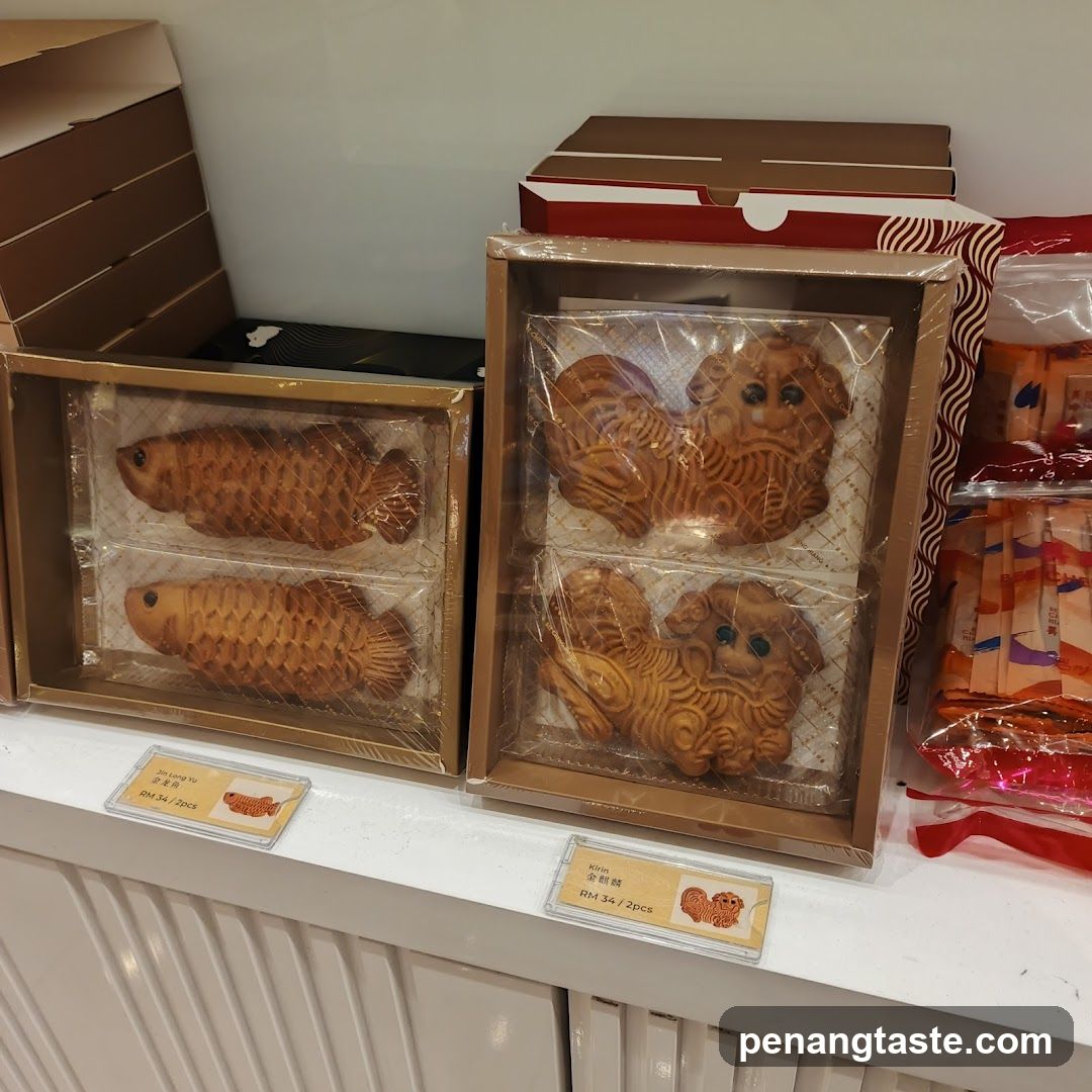 Store Display of Traditional Pastries