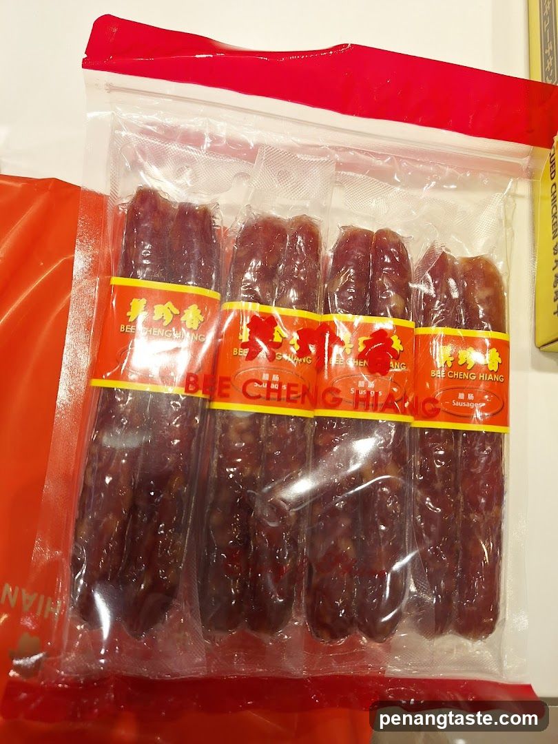 Bee Cheng Hiang Sausage Package