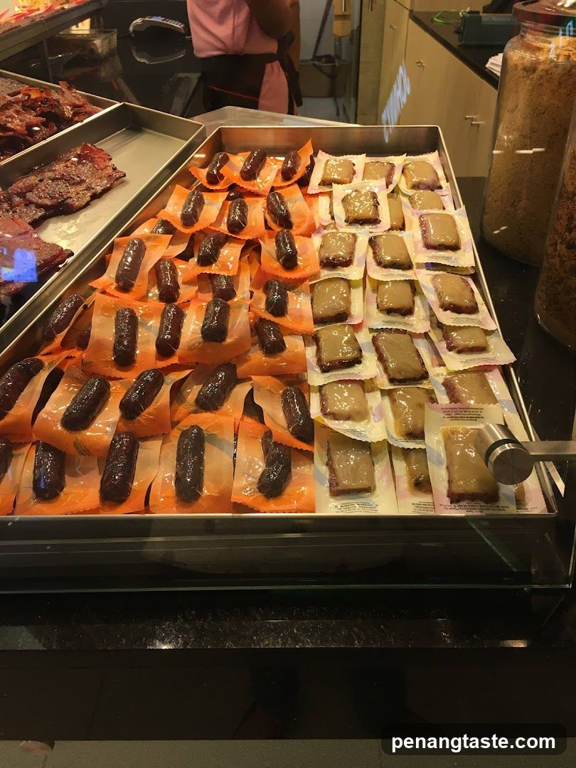 Food Display in Store