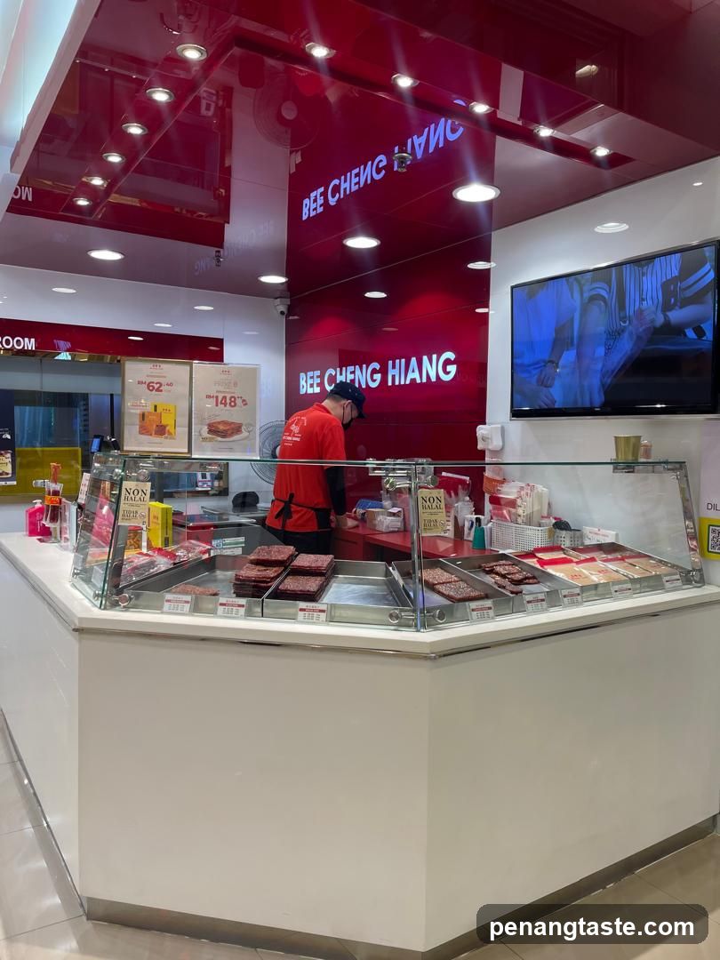 Bee Cheng Hiang Store Interior