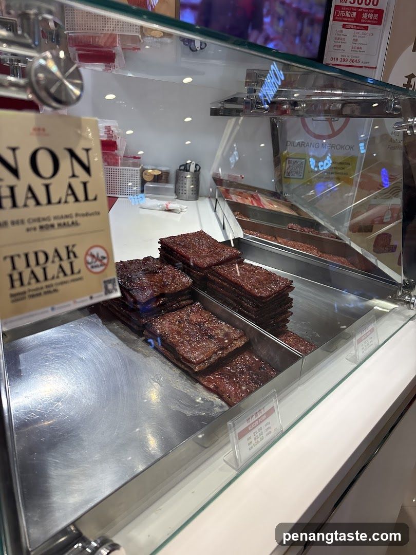Food Display in Retail Store