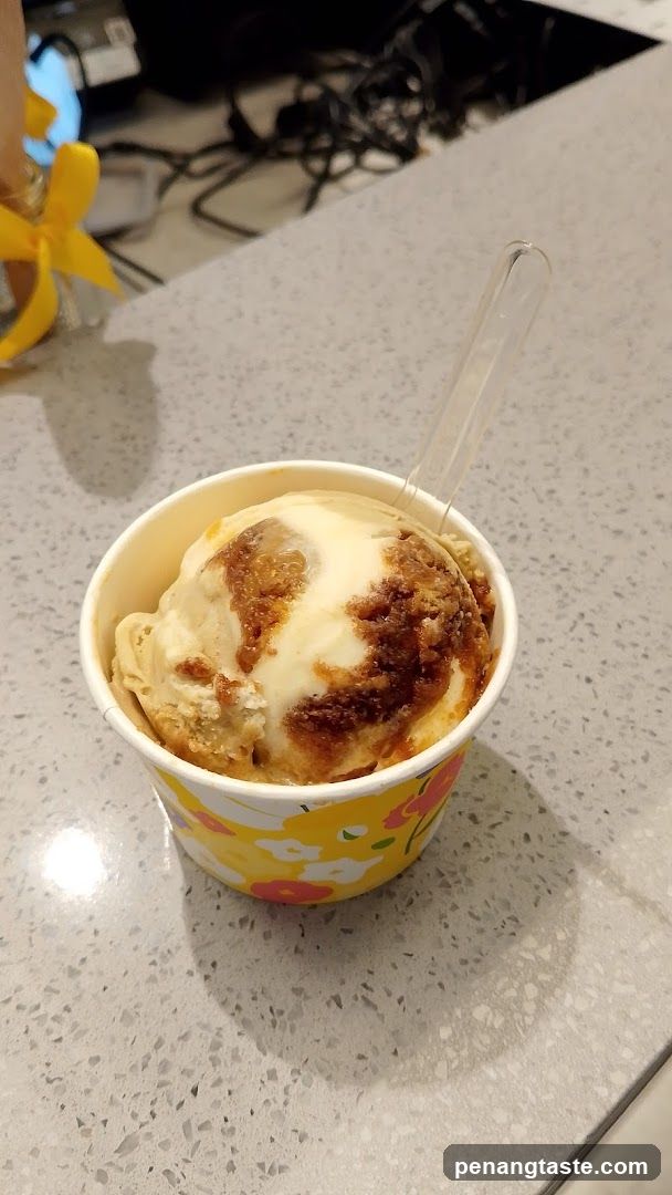 Ice Cream Cup on Counter