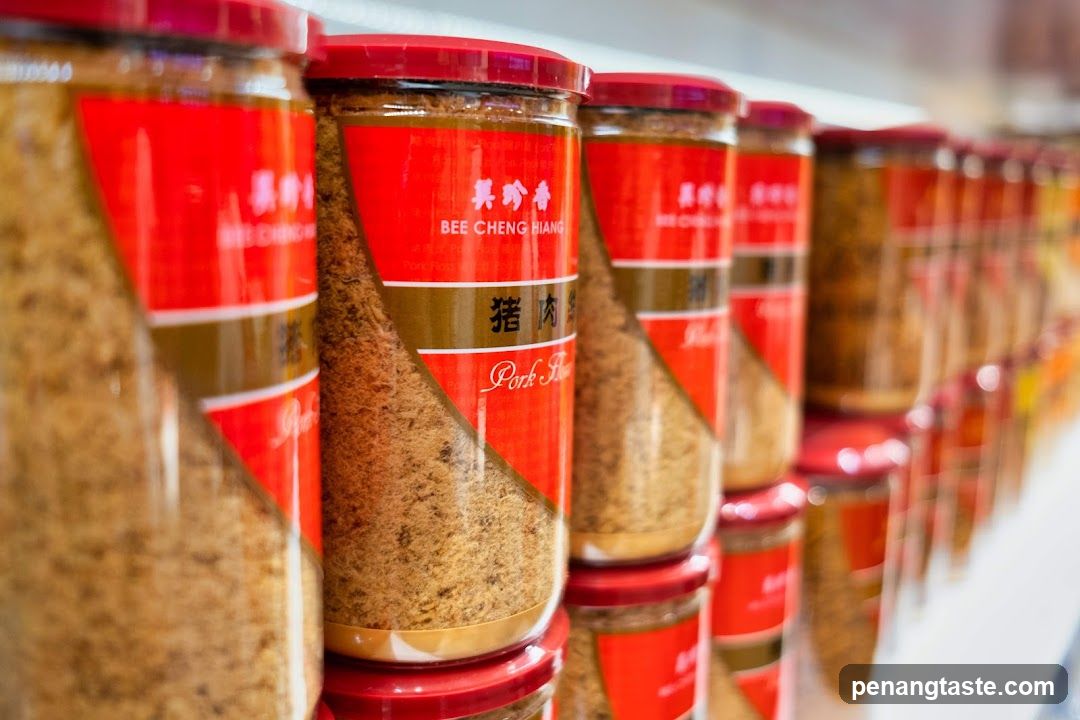 Pork Seasoning Jars on Shelf