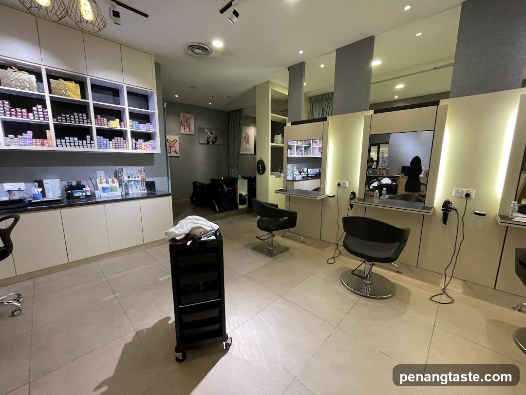 Interior of a salon
