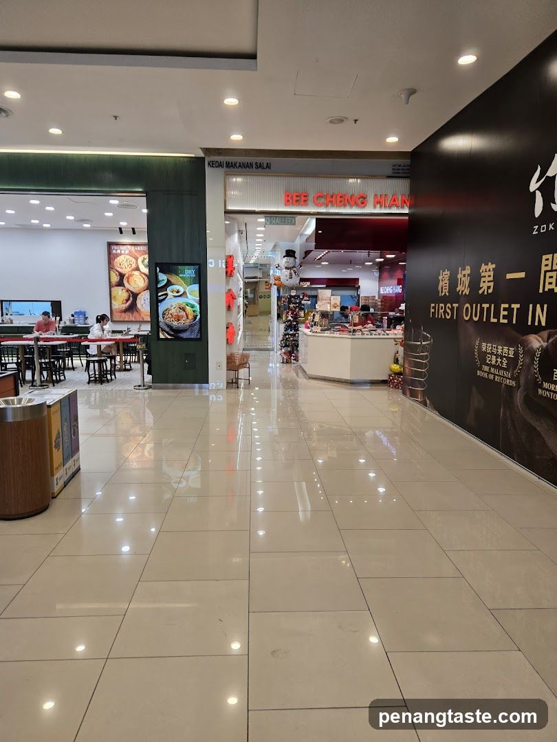 Shopping Mall Food Court Interior