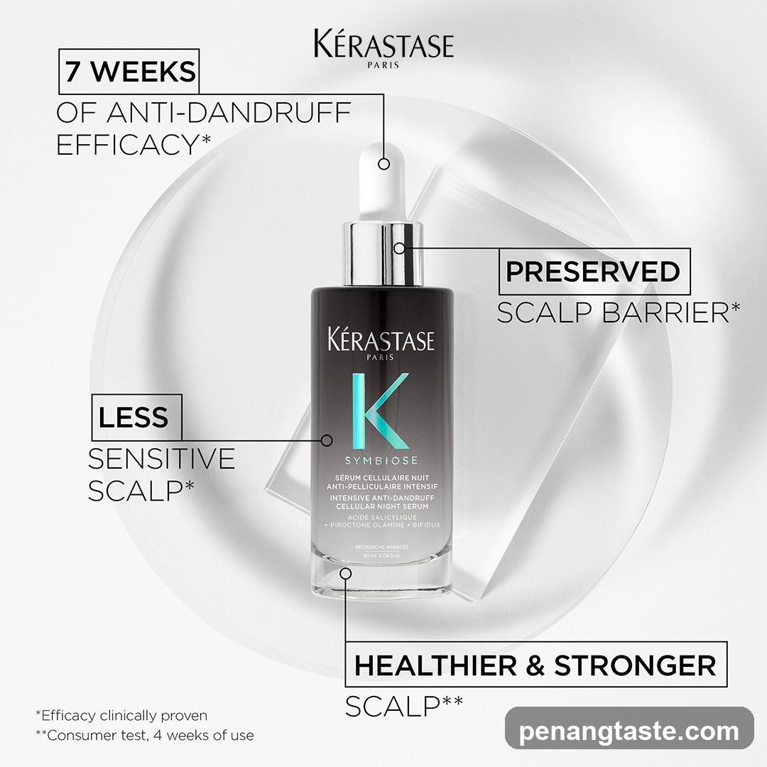 Kérastase Symbiose Intensive Anti-Dandruff Cellular Night Serum Advertisement
