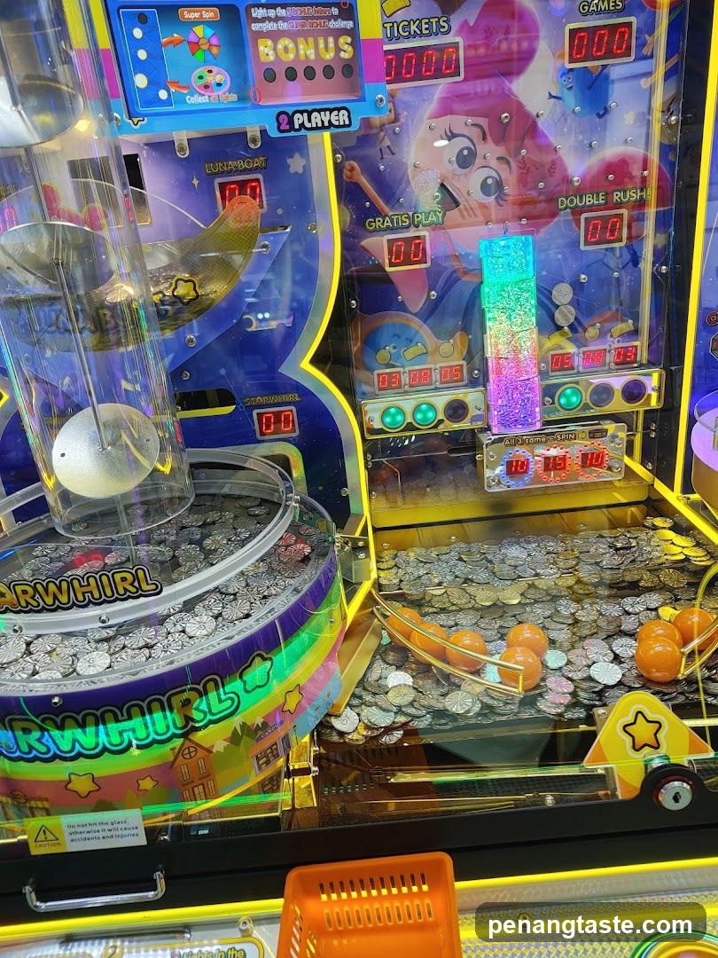 Arcade Game Machine Interior