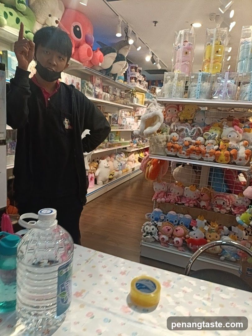 Store Interior with Staff and Merchandise