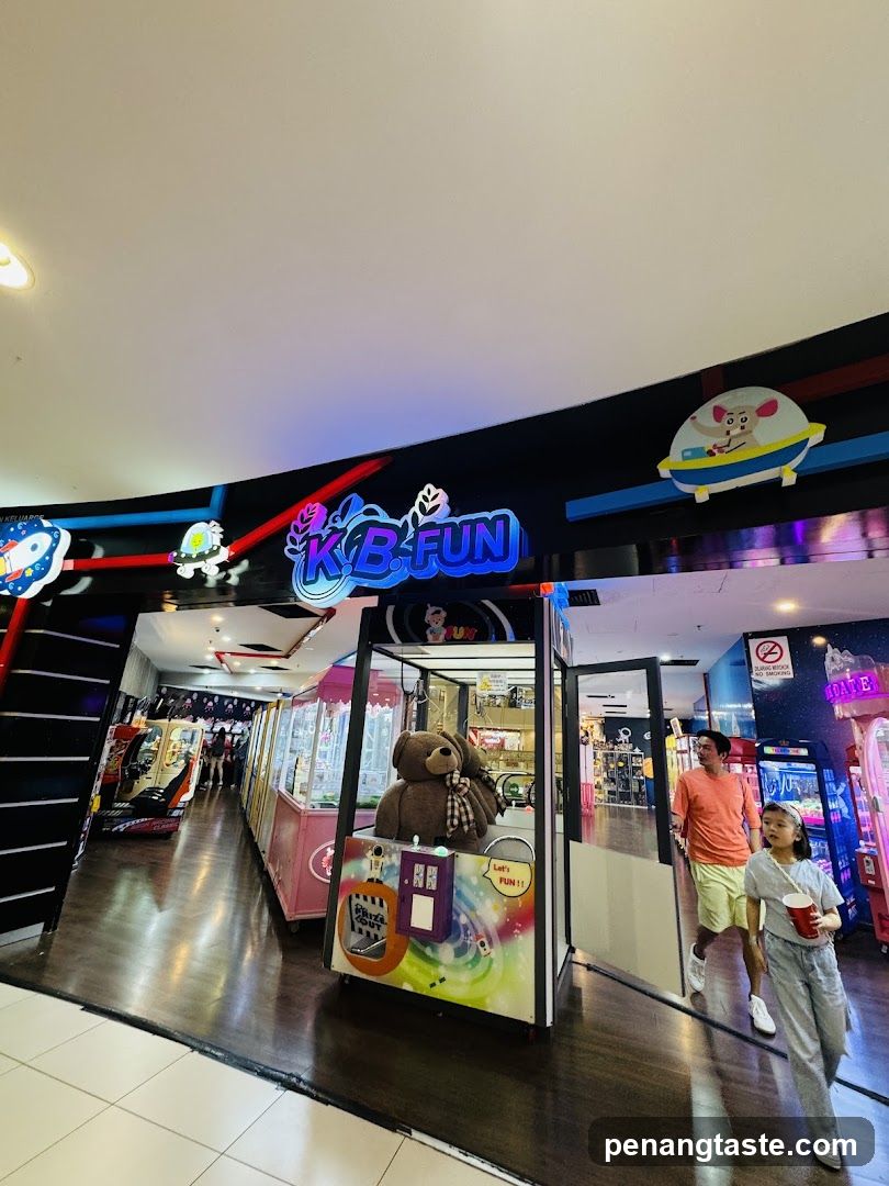 K.B.FUN arcade entrance