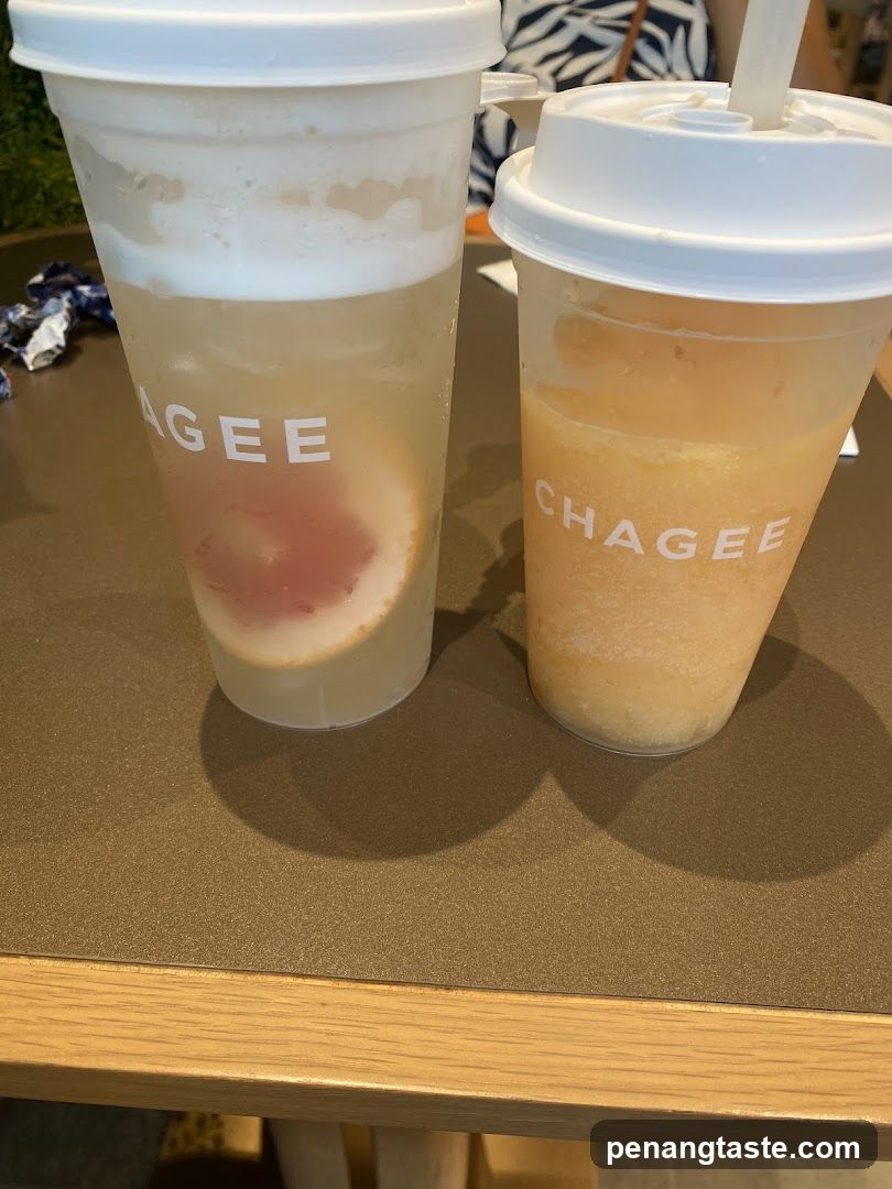 Chagee beverages