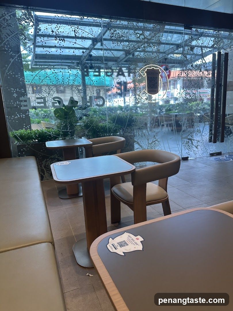Coffee Shop Interior View