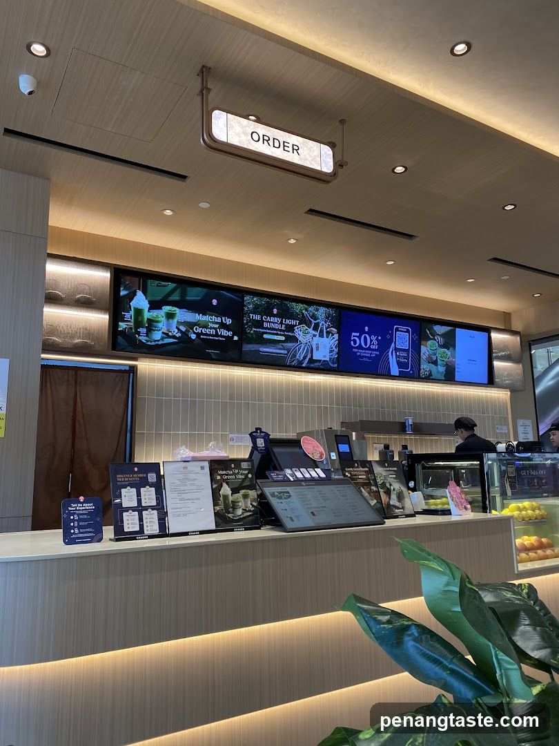 Coffee Shop Interior Order Counter