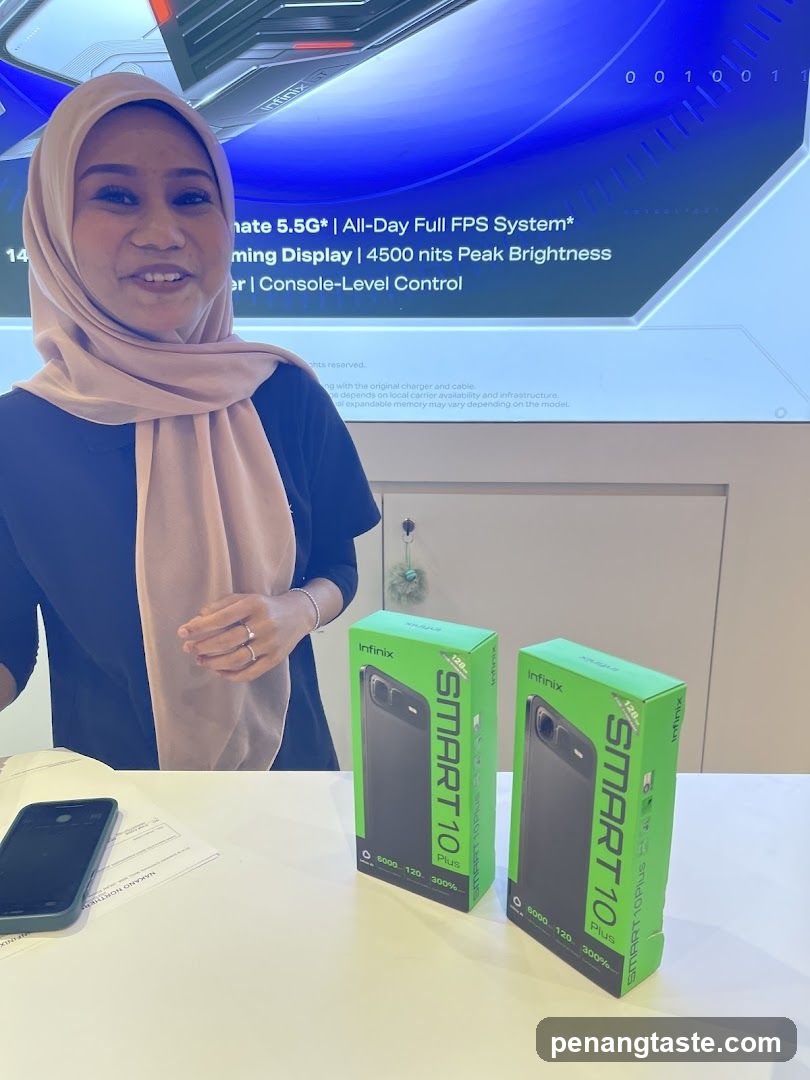 Infinix Smartphone Display Booth