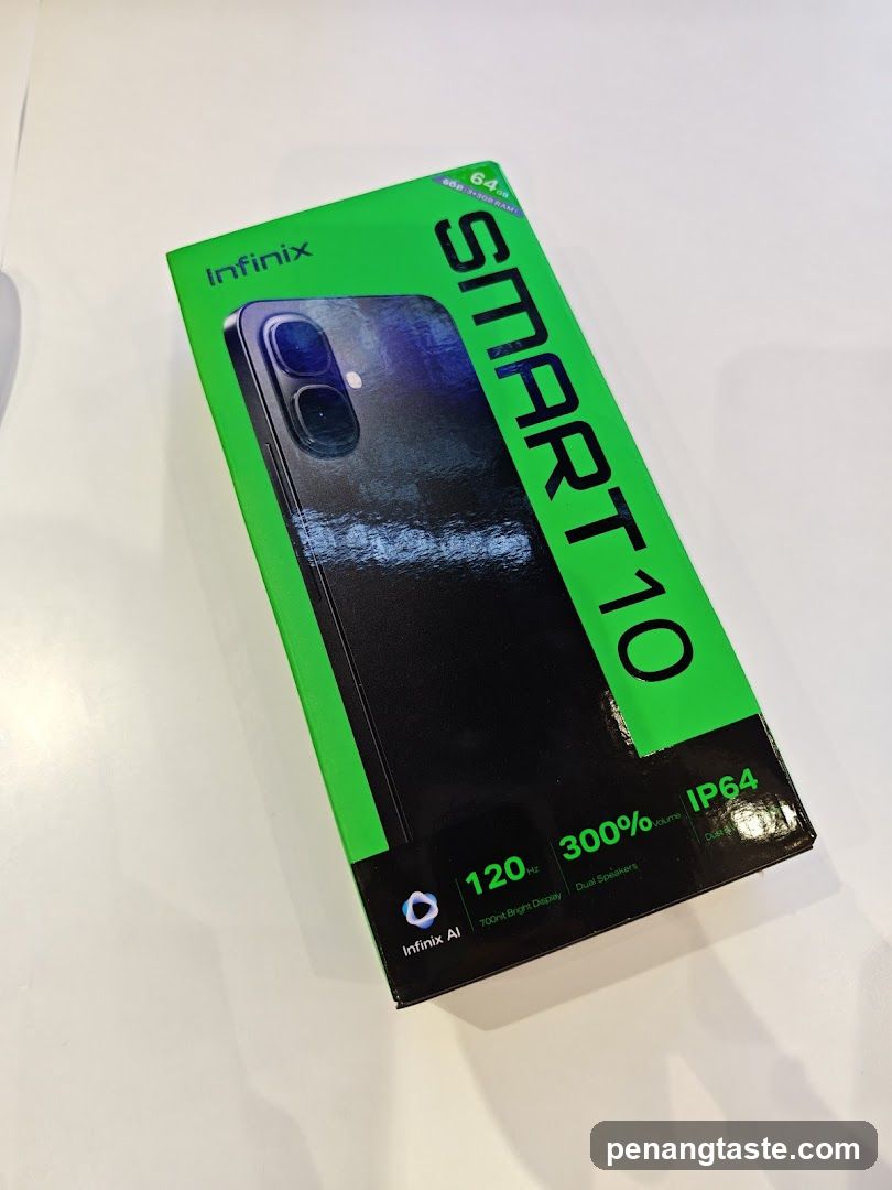 Infinix Smart 10 Phone Box