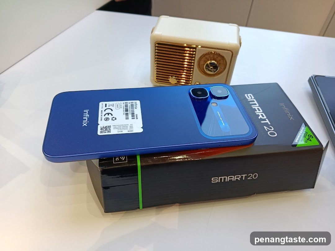 Infinix SMART 20 smartphone display
