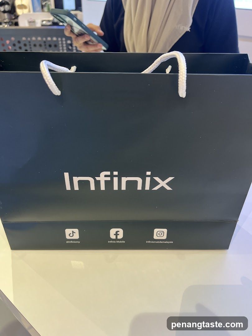 Infinix shopping bag